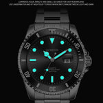 Ochstin 5019F Fashion Business Orologio al quarzo con cinturino in acciaio inossidabile impermeabile con calendario singolo