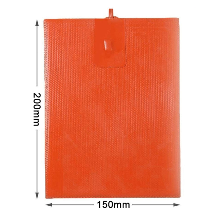Cuscinetto riscaldatore serbatoio coppa olio motore 15 x 20 cm, 15 x 20cm, US Plug, 15 x 20cm, EU Plug