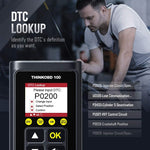 THINKCAR THINKOBD 100 OBD2 Strumento diagnostico OBDII per scanner per auto, THINKOBD