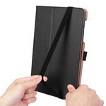 Custodia in pelle PU e TPU con slot carte per Galaxy Tab S6 Lite