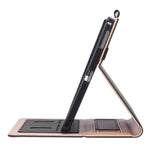 Custodia in pelle PU e TPU con slot carte per Galaxy Tab S6 Lite