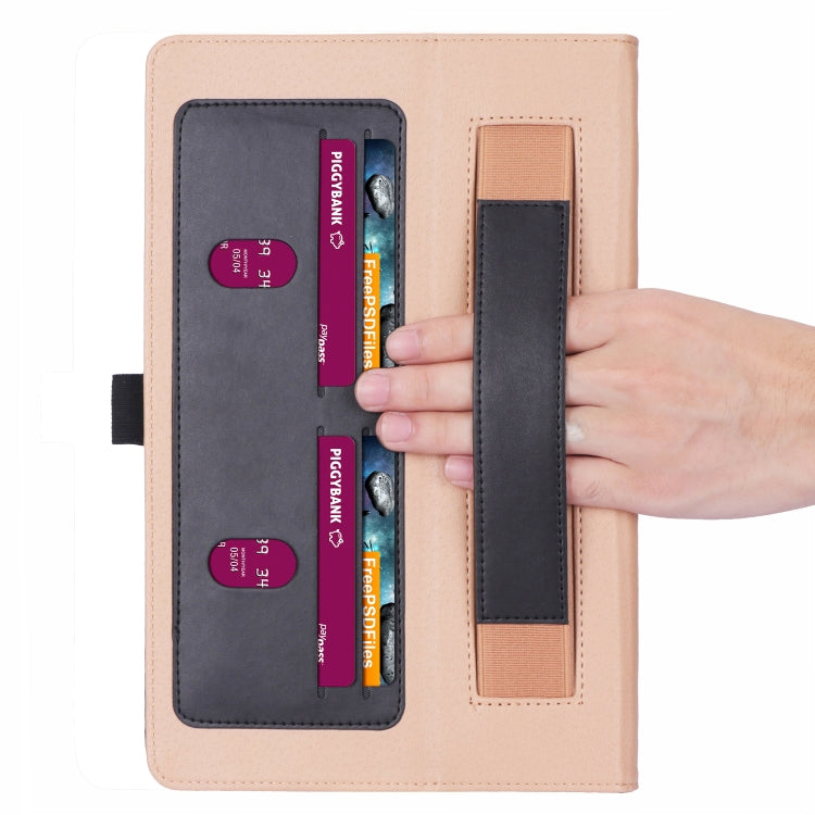 Custodia in pelle PU e TPU con slot carte per Galaxy Tab S6 Lite