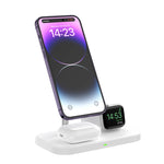 WA22 3 in 1 Supporto per telefono con caricabatterie wireless magnetico, WA22