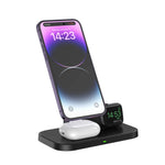 WA22 3 in 1 Supporto per telefono con caricabatterie wireless magnetico, WA22