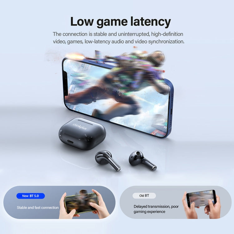 Lenovo LP40 TWS Wireless Bluetooth 5.1 Auricolare con riduzione del rumore, LP40