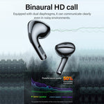 Lenovo LP40 TWS Wireless Bluetooth 5.1 Auricolare con riduzione del rumore, LP40