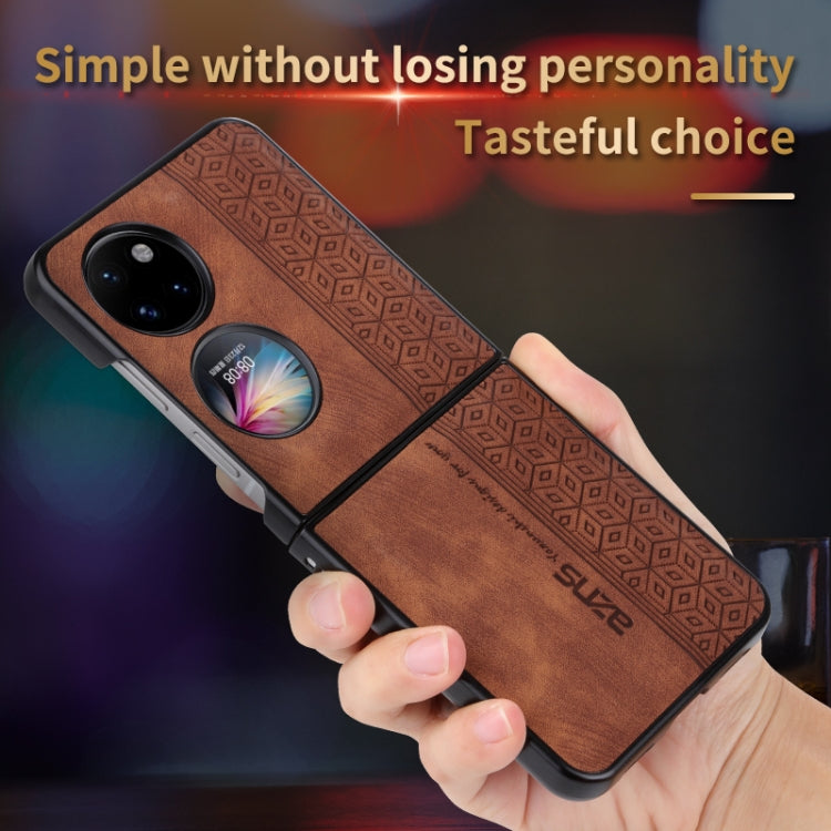 Custodia per telefono AZNS in pelle goffrata 3D, For Huawei Pocket S / P50 Pocket, For Samsung Galaxy S20 FE / S20 Lite