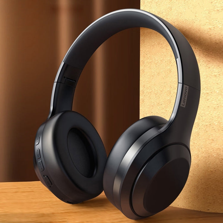 Cuffie Lenovo TH10 Wireless Bluetooth Gaming Bass Musica Sport con cancellazione del rumore, TH10 White, TH10 Black