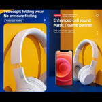 Cuffie Lenovo TH10 Wireless Bluetooth Gaming Bass Musica Sport con cancellazione del rumore, TH10 White, TH10 Black