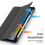 DUX DUCIS Domo Series Custodia per Tablet Magnetica in Pelle Flip, For iPad 10th Gen 10.9 2022, For Xiaomi Redmi Pad 10.61