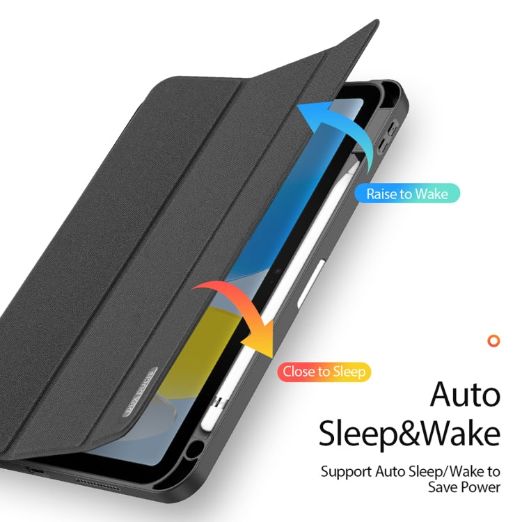 DUX DUCIS Domo Series Custodia per Tablet Magnetica in Pelle Flip, For iPad 10th Gen 10.9 2022, For Xiaomi Redmi Pad 10.61