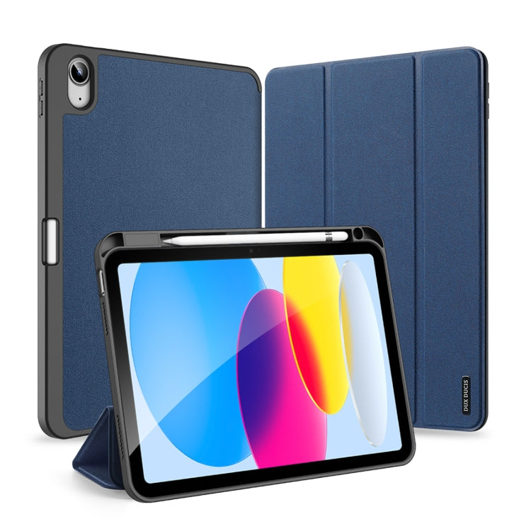DUX DUCIS Domo Series Custodia per Tablet Magnetica in Pelle Flip, For iPad 10th Gen 10.9 2022, For Xiaomi Redmi Pad 10.61