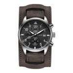 Ochstin 7227 Orologio al quarzo impermeabile da polso da polso in pelle da lavoro multifunzionale