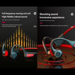 Lenovo X3 Pro Conduzione ossea Wireless Bluetooth 5.3 Auricolari sportivi con microfono