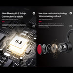 Lenovo X3 Pro Conduzione ossea Wireless Bluetooth 5.3 Auricolari sportivi con microfono