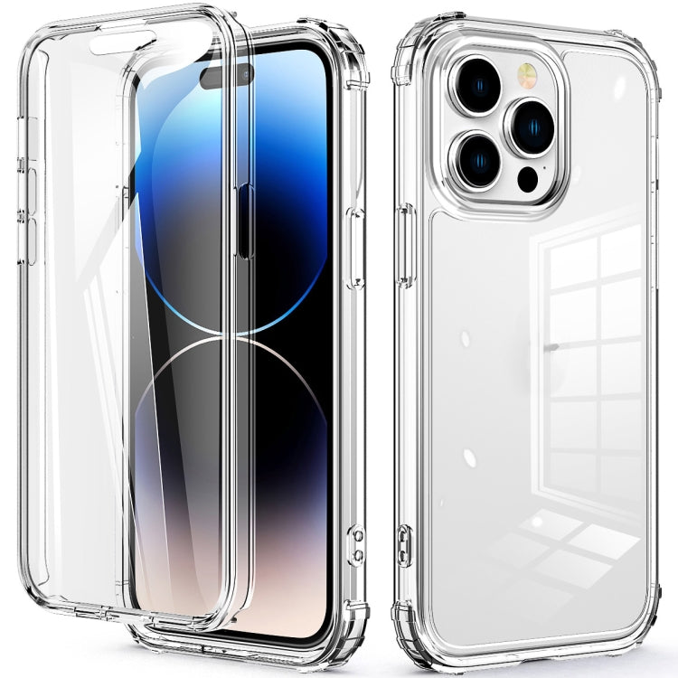 360 Custodia per telefono airbag a quattro angoli trasparente per tutto il corpo, For iPhone 14, For iPhone 14 Plus, For iPhone 14 Pro, For iPhone 14 Pro Max