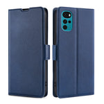 Custodia per telefono in pelle flip orizzontale con fibbia laterale ultrasottile, For Motorola Moto E32 India/E22s 4G Global, For OPPO A17, For OPPO K10x 5G, For Realme C33 4G, For vivo V25 5G/V25e 5G, For vivo Y16 4G/Y02s 4G