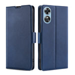 Custodia per telefono in pelle flip orizzontale con fibbia laterale ultrasottile, For Motorola Moto E32 India/E22s 4G Global, For OPPO A17, For OPPO K10x 5G, For Realme C33 4G, For vivo V25 5G/V25e 5G, For vivo Y16 4G/Y02s 4G