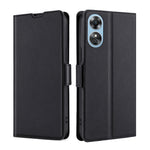 Custodia per telefono in pelle flip orizzontale con fibbia laterale ultrasottile, For Motorola Moto E32 India/E22s 4G Global, For OPPO A17, For OPPO K10x 5G, For Realme C33 4G, For vivo V25 5G/V25e 5G, For vivo Y16 4G/Y02s 4G