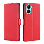 Custodia per telefono in pelle flip orizzontale con fibbia laterale ultrasottile, For Motorola Moto E32 India/E22s 4G Global, For OPPO A17, For OPPO K10x 5G, For Realme C33 4G, For vivo V25 5G/V25e 5G, For vivo Y16 4G/Y02s 4G