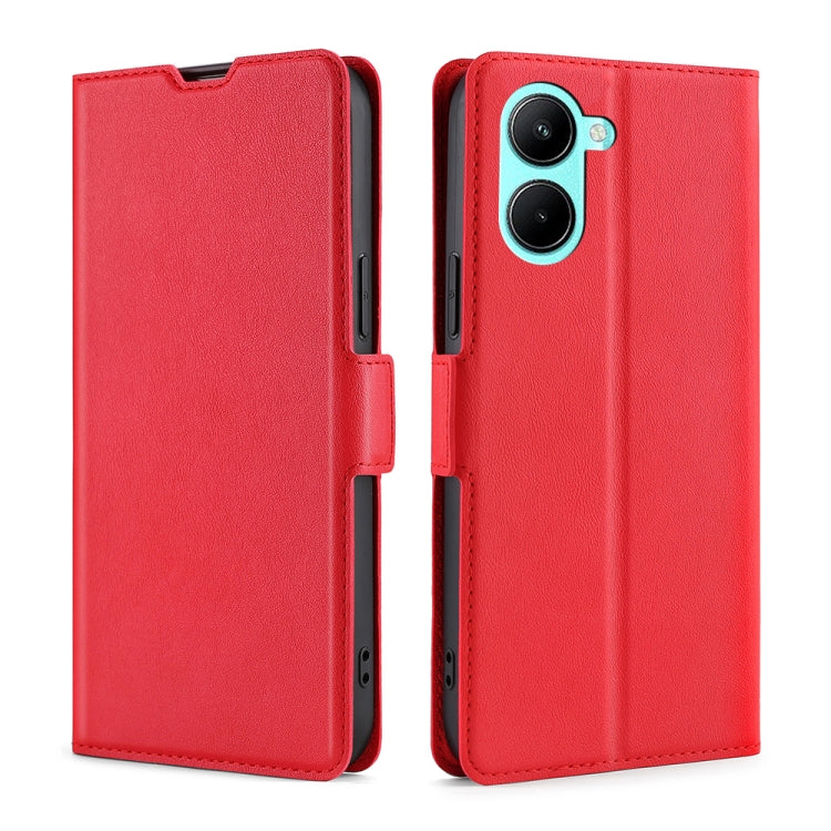 Custodia per telefono in pelle flip orizzontale con fibbia laterale ultrasottile, For Motorola Moto E32 India/E22s 4G Global, For OPPO A17, For OPPO K10x 5G, For Realme C33 4G, For vivo V25 5G/V25e 5G, For vivo Y16 4G/Y02s 4G