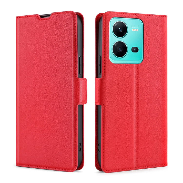 Custodia per telefono in pelle flip orizzontale con fibbia laterale ultrasottile, For Motorola Moto E32 India/E22s 4G Global, For OPPO A17, For OPPO K10x 5G, For Realme C33 4G, For vivo V25 5G/V25e 5G, For vivo Y16 4G/Y02s 4G
