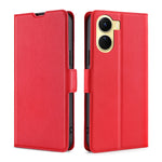 Custodia per telefono in pelle flip orizzontale con fibbia laterale ultrasottile, For Motorola Moto E32 India/E22s 4G Global, For OPPO A17, For OPPO K10x 5G, For Realme C33 4G, For vivo V25 5G/V25e 5G, For vivo Y16 4G/Y02s 4G