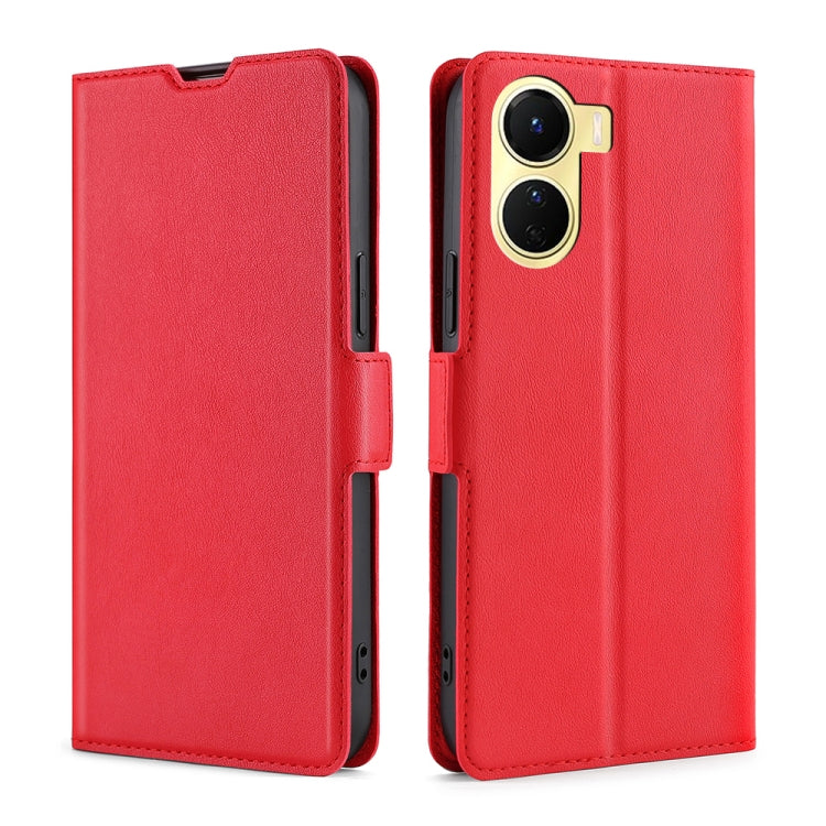 Custodia per telefono in pelle flip orizzontale con fibbia laterale ultrasottile, For Motorola Moto E32 India/E22s 4G Global, For OPPO A17, For OPPO K10x 5G, For Realme C33 4G, For vivo V25 5G/V25e 5G, For vivo Y16 4G/Y02s 4G