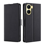 Custodia per telefono in pelle flip orizzontale con fibbia laterale ultrasottile, For Motorola Moto E32 India/E22s 4G Global, For OPPO A17, For OPPO K10x 5G, For Realme C33 4G, For vivo V25 5G/V25e 5G, For vivo Y16 4G/Y02s 4G