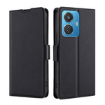 Custodia per telefono in pelle flip orizzontale con fibbia laterale ultrasottile, For vivo Y55 4G, For Samsung Galaxy A04s, For Sharp Aquos sense7 Plus, For Xiaomi Civi 2 5G, For Xiaomi Poco M5 4G