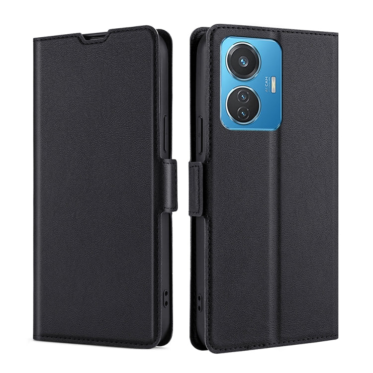 Custodia per telefono in pelle flip orizzontale con fibbia laterale ultrasottile, For vivo Y55 4G, For Samsung Galaxy A04s, For Sharp Aquos sense7 Plus, For Xiaomi Civi 2 5G, For Xiaomi Poco M5 4G