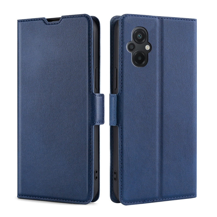Custodia per telefono in pelle flip orizzontale con fibbia laterale ultrasottile, For vivo Y55 4G, For Samsung Galaxy A04s, For Sharp Aquos sense7 Plus, For Xiaomi Civi 2 5G, For Xiaomi Poco M5 4G