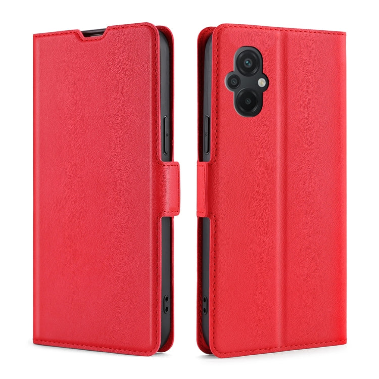 Custodia per telefono in pelle flip orizzontale con fibbia laterale ultrasottile, For vivo Y55 4G, For Samsung Galaxy A04s, For Sharp Aquos sense7 Plus, For Xiaomi Civi 2 5G, For Xiaomi Poco M5 4G