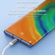 Imak 4 in 1 Docking Station multifunzionale HUB, USB, USB-C / Type-C