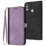 Custodia per telefono in pelle con cinturino a mano doppia piega con fibbia laterale, For Honor 10 Lite, For Honor 70 Pro, For Honor X7, For Huawei Mate 10 Lite