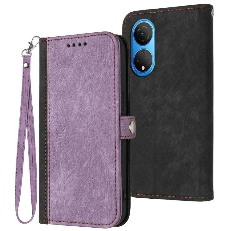 Custodia per telefono in pelle con cinturino a mano doppia piega con fibbia laterale, For Honor 10 Lite, For Honor 70 Pro, For Honor X7, For Huawei Mate 10 Lite