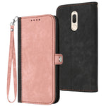 Custodia per telefono in pelle con cinturino a mano doppia piega con fibbia laterale, For Honor 10 Lite, For Honor 70 Pro, For Honor X7, For Huawei Mate 10 Lite