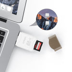 KSSC3 Lettore di schede SD doppio USB 3.2