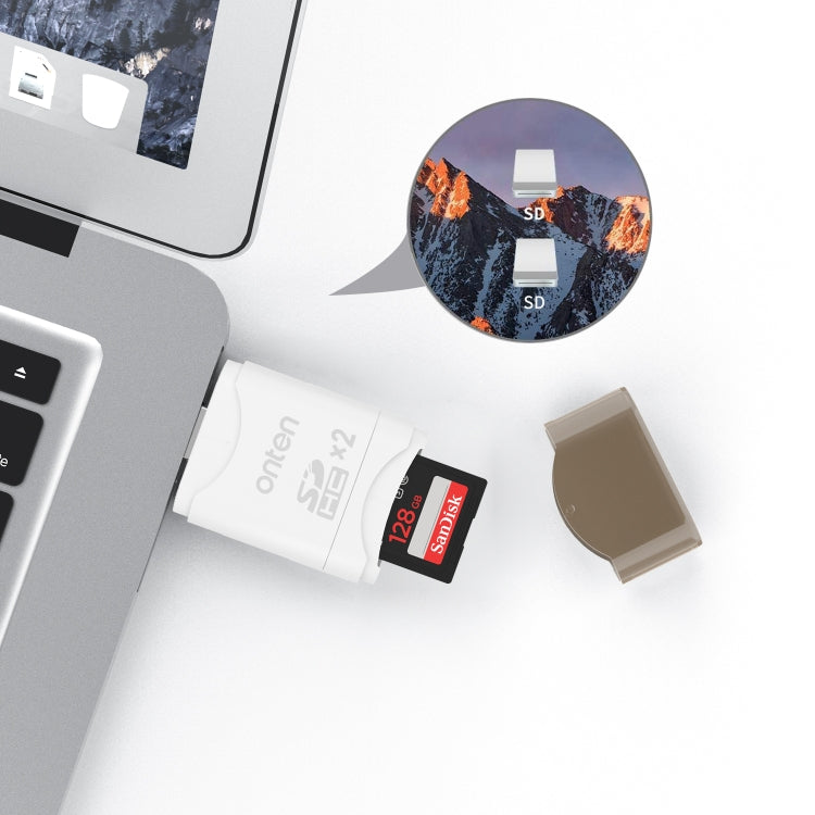 KSSC3 Lettore di schede SD doppio USB 3.2