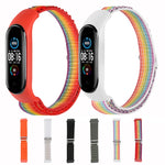 Cinturino per orologio in nylon, For Xiaomi Mi Band 3 / 4 / 5 / 6 / 7