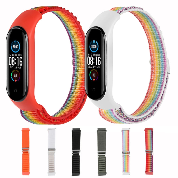 Cinturino per orologio in nylon, For Xiaomi Mi Band 3 / 4 / 5 / 6 / 7