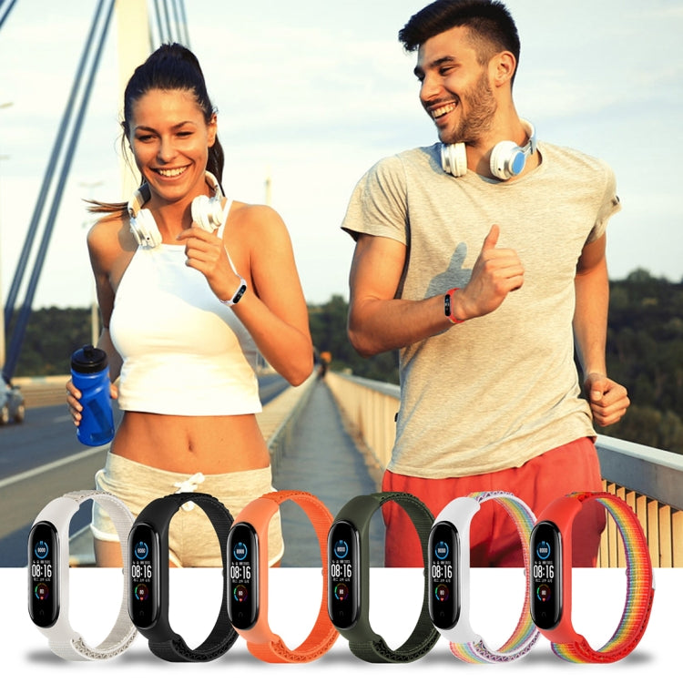 Cinturino per orologio in nylon, For Xiaomi Mi Band 3 / 4 / 5 / 6 / 7