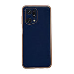 Custodia per telefono con placcatura nano serie Luolai in vera pelle, For OPPO Find X5, For Motorola Moto S30 Pro, For OPPO Find X5 Pro, For Motorola Moto X30 Pro / Edge 30 Ultra