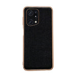 Custodia per telefono con placcatura nano serie Luolai in vera pelle, For OPPO Find X5, For Motorola Moto S30 Pro, For OPPO Find X5 Pro, For Motorola Moto X30 Pro / Edge 30 Ultra