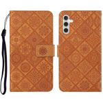 Custodia per cellulare in pelle con motivo goffrato stile etnico, For Samsung Galaxy A14 5G, For Samsung Galaxy A23e, For OPPO A17
