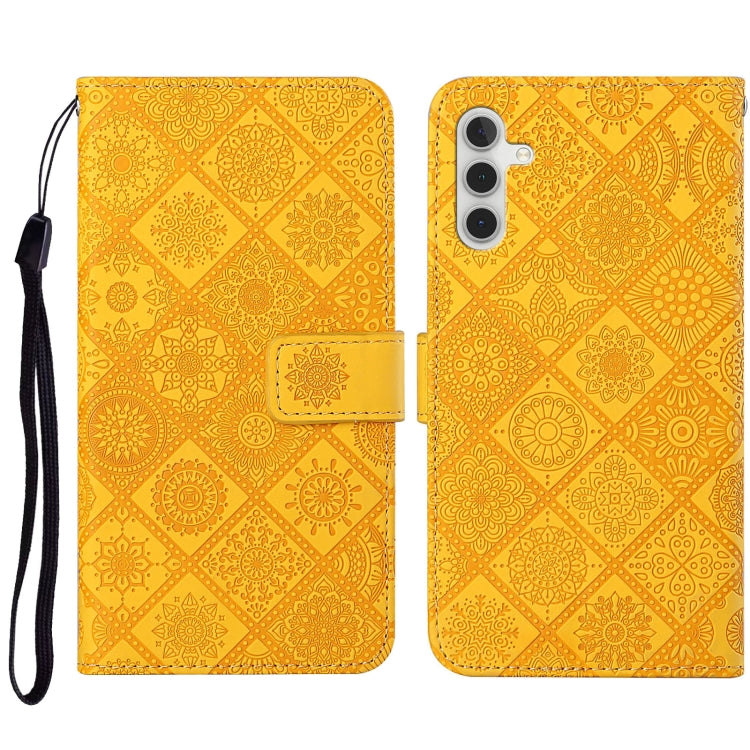 Custodia per cellulare in pelle con motivo goffrato stile etnico, For Samsung Galaxy A14 5G, For Samsung Galaxy A23e, For OPPO A17