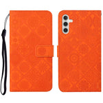 Custodia per cellulare in pelle con motivo goffrato stile etnico, For Samsung Galaxy A14 5G, For Samsung Galaxy A23e, For OPPO A17