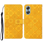 Custodia per cellulare in pelle con motivo goffrato stile etnico, For Samsung Galaxy A14 5G, For Samsung Galaxy A23e, For OPPO A17