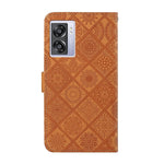 Custodia per cellulare in pelle con motivo goffrato stile etnico, For OPPO A57 2022, For OPPO Reno8, For OPPO Reno8 Pro
