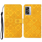 Custodia per cellulare in pelle con motivo goffrato stile etnico, For OPPO A57 2022, For OPPO Reno8, For OPPO Reno8 Pro